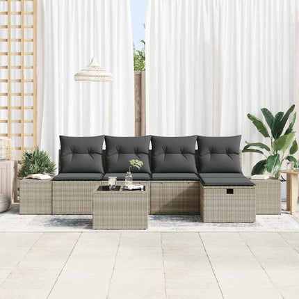 Soffset med kudde 6 pcs konstrotting