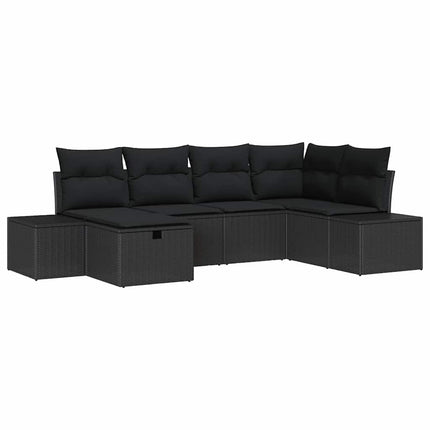 Soffset med kudde 6 pcs konstrotting