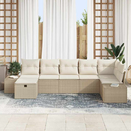 Soffset med kudde 7 pcs konstrotting