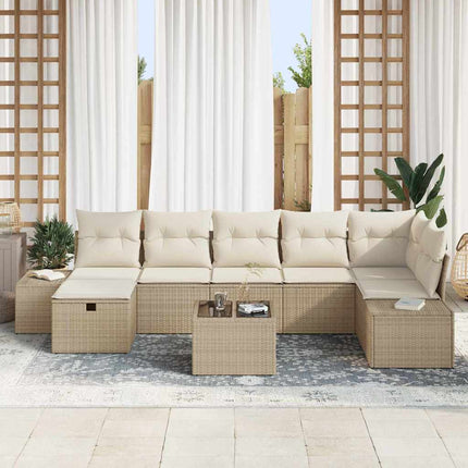 Soffset med kudde 8 pcs konstrotting