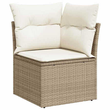 Trädgårdsoffset 8 st Beige konstrotting