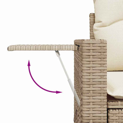 Trädgårdsoffset Beige konstrotting