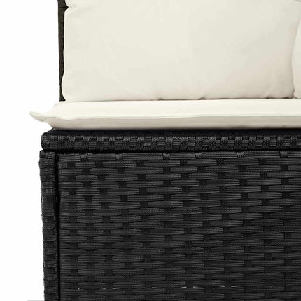Trädgårdsoffset 8 st Svart konstrotting