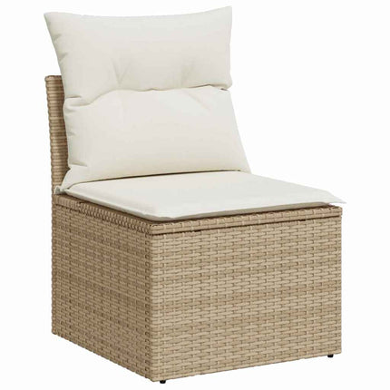 Trädgårdsoffset 10 st Beige konstrotting