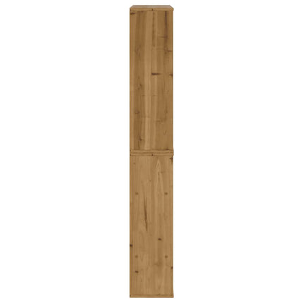 Sidoskåp 4 st "ODDA" 40x24x79 cm massivt trä furu