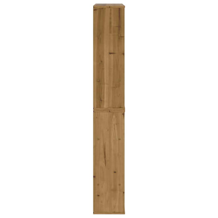 Sidoskåp 4 st "ODDA" 40x24x79 cm massivt trä furu