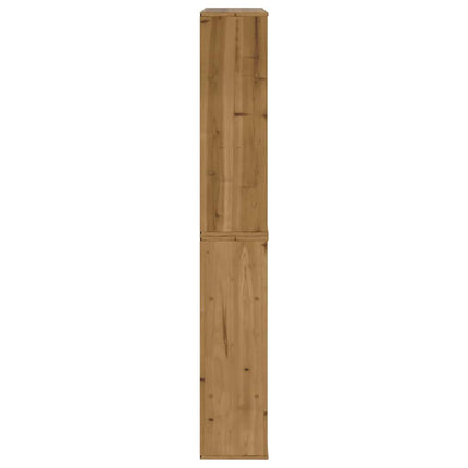 Sidoskåp 5 st "ODDA" 40x24x79 cm massivt trä furu