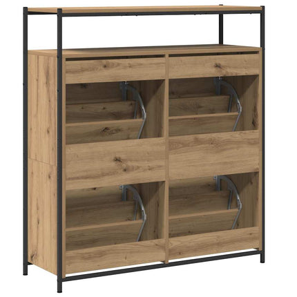 Skoskåp med hylla Artisan Ek 100 x 34 x 112 cm Konstruerat trä