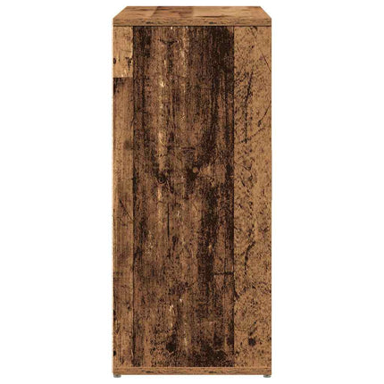 Sideboard 2 pcs Gammalt trä 60 x 31 x 70 cm Konstruerat trä