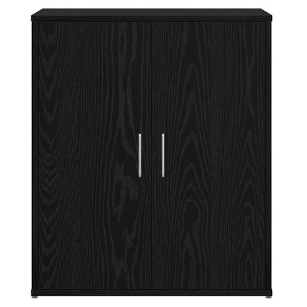 Sideboard 2 pcs Svart Ek 60 x 31 x 70 cm Konstruerat trä