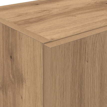 Köksbuffé med hylla med dörr 2 pcs Artisan Ek 60 x 50 x 180 cm