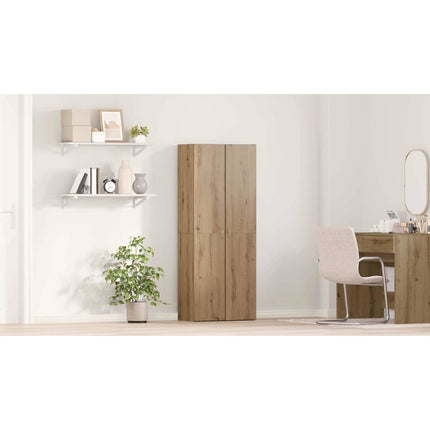 Kontorsskåp Artisan Ek 60 x 32 x 152,5 cm Konstruerat trä