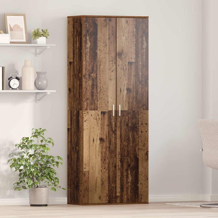 Skåp Gammalt trä 70 x 33.5 x 180 cm Konstruerat trä