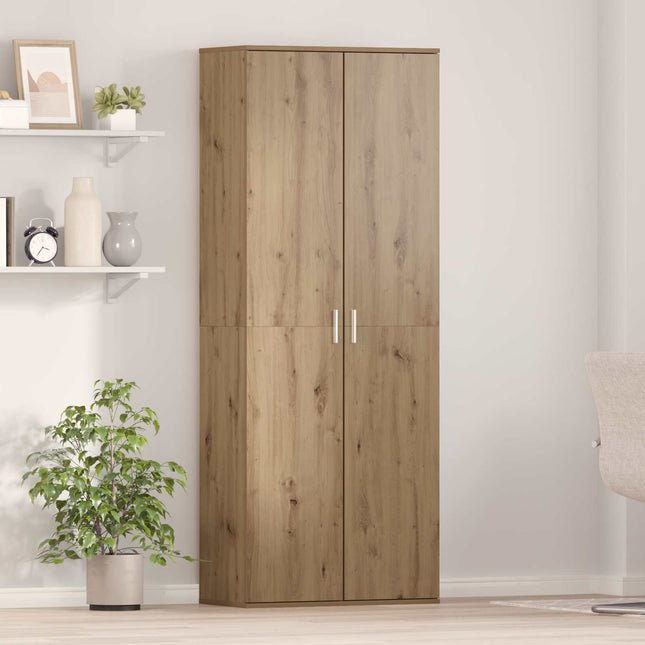 Skåp 70 x 33.5 x 180 cm Konstruerat trä Artisan Ek