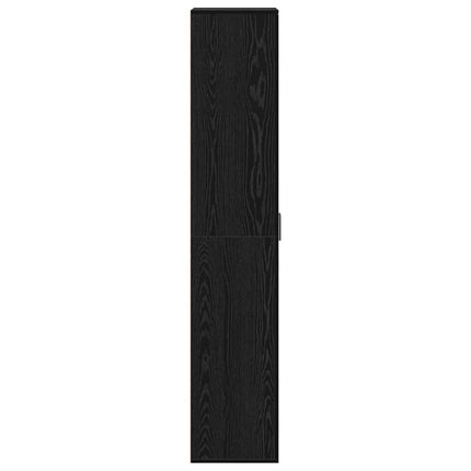 Highboard Svart ek 60 x 35 x 180 cm Konstruerat trä