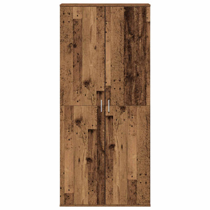 Skåp 80 x 39 x 178 cm Konstruerat trä Gammalt trä