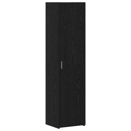 Skåp Svart Ek 45 x 42,5 x 185 cm