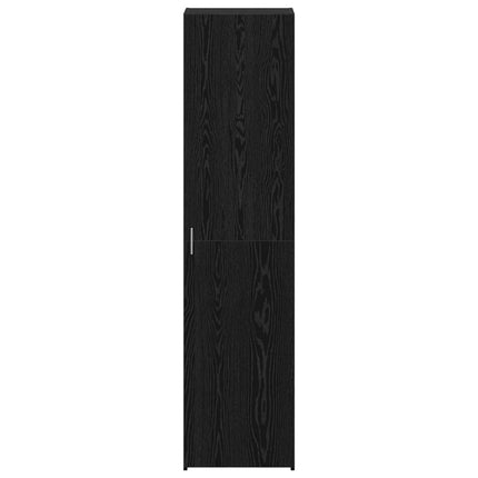 Skåp Svart Ek 45 x 42,5 x 185 cm