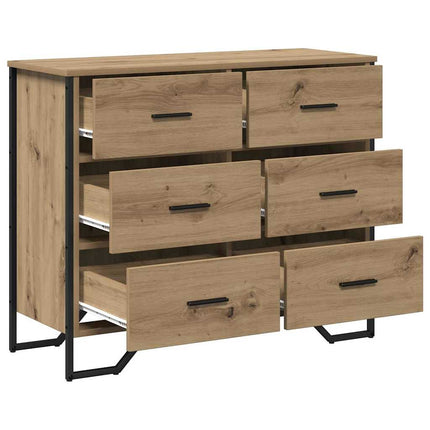 Kommode med låda 2 pcs Artisan Ek 91 x 35,5 x 74,5 cm
