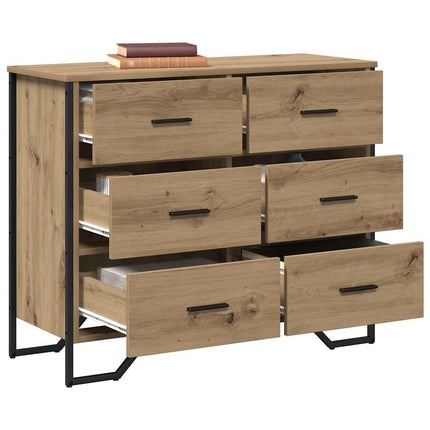 Kommode med låda 2 pcs Artisan Ek 91 x 35,5 x 74,5 cm