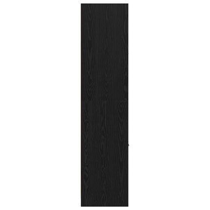 Apoteksskåp Svart ek 40 x 41 x 174.5 cm Konstruerat trä