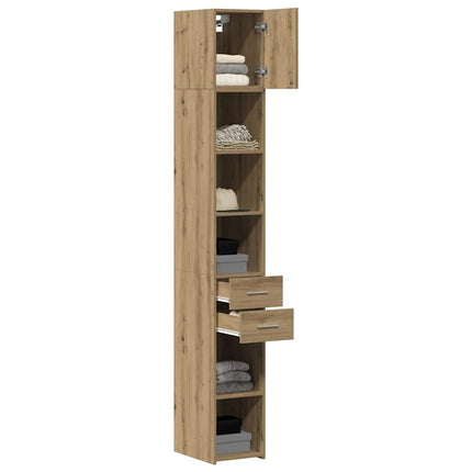 Förvaringsskåp 2 pcs Artisan Ek 30 x 42,5 x 225 cm