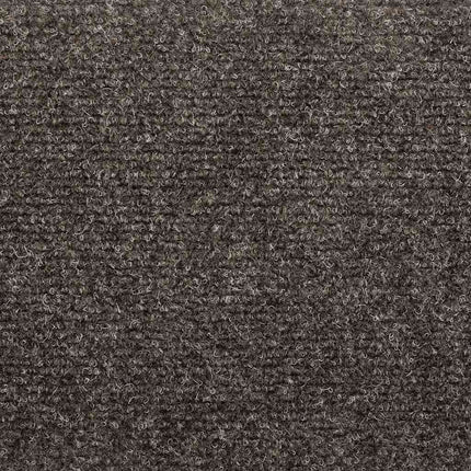 Trappmattor självhäftande 30 st 65x21x4 cm antracit halvrunda stora
