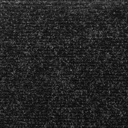 Trappmattor självhäftande 30 st 65x21x4 cm svarta rektangulära kanter