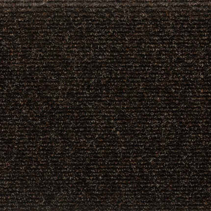 Trappmattor självhäftande 30 st 65x21x4 cm mörkbruna rektangulära kanter