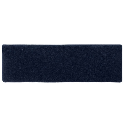 Trappmattor självhäftande 30 st 65x21x4 cm marinblå rektangulär kant