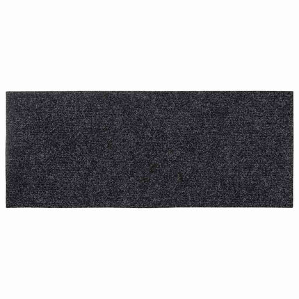 Trappmattor självhäftande 30 st 60x25 cm mörkgrå rektangulära