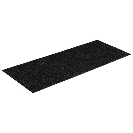 Trappmattor självhäftande 30 st 60x25 cm svarta rektangulära
