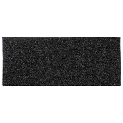 Trappmattor självhäftande 30 st 60x25 cm svarta rektangulära