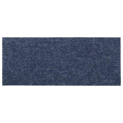 Trappmattor självhäftande 30 st 60x25 cm gråblå rektangulära