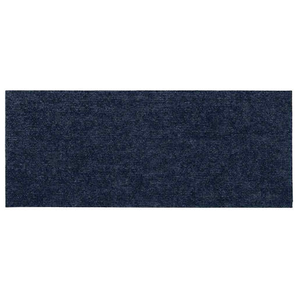 Trappmattor självhäftande 30 st 60x25 cm marinblå rektangulära