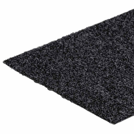 Trappmattor självhäftande 30 st 76x20 cm mörkgrå rektangulära