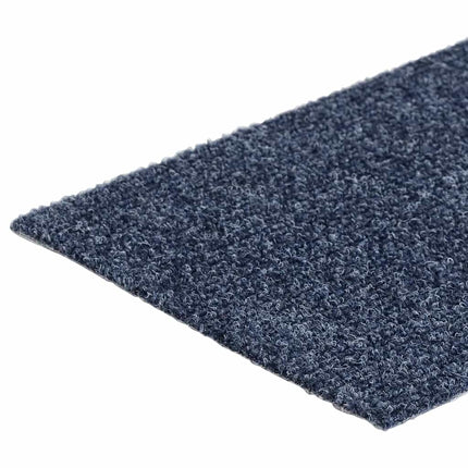 Trappmattor självhäftande 30 st 76x20 cm gråblå rektangulära
