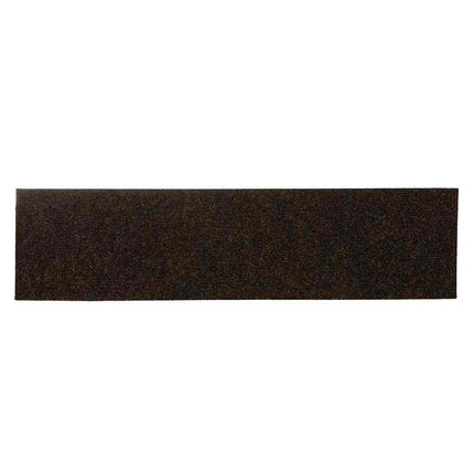 Trappmattor självhäftande 30 st 76x20 cm bruna rektangulära
