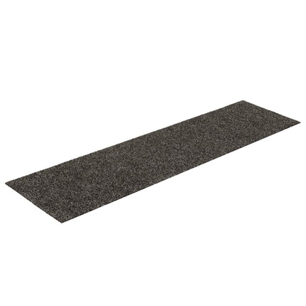 Trappmattor självhäftande 30 st 76x20 cm antracit rektangulära
