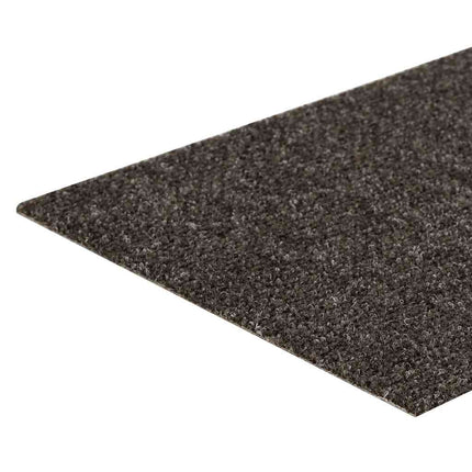 Trappmattor självhäftande 30 st 76x20 cm antracit rektangulära