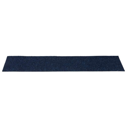 Trappmattor självhäftande 30 st 76x20 cm marinblå rektangulära