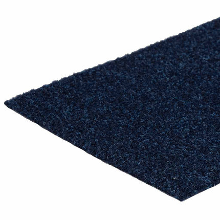 Trappmattor självhäftande 30 st 76x20 cm marinblå rektangulära