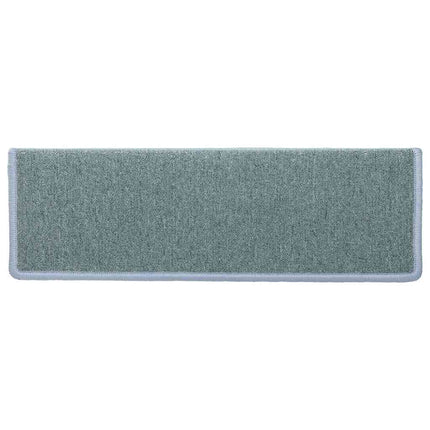Trappmattor 30 st 65x21x4 cm havsblå rektangulär kant