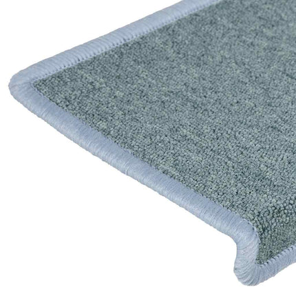 Trappmattor 30 st 65x21x4 cm havsblå rektangulär kant