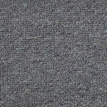 Trappmattor 30 st 65x21x4 cm ljusgrå och blå rektangulär kant