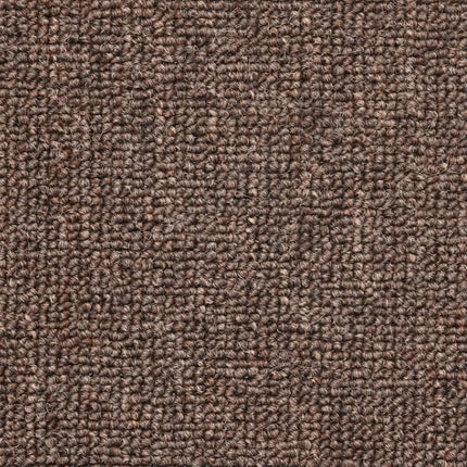 Trappmattor 20 st 56x17x3 cm kaffebruna halvrunda