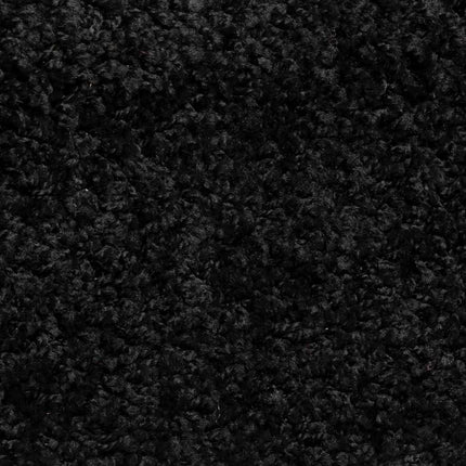 Trappmattor 30 st 56x17x3 cm svarta halvrunda