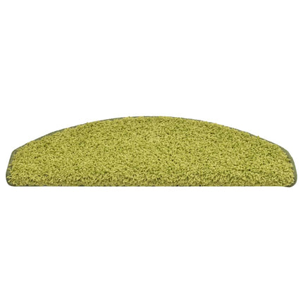 Trappmattor 30 st 65x21x4 cm gröna halvrunda stora