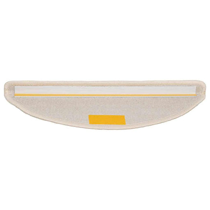 Trappmattor 20 st 56x17x3 cm vita halvrunda