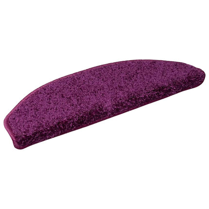 Trappmattor 20 st 65x21x4 cm violett halvrunda stora
